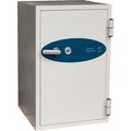 Phoenix Safe International Phoenix Safe Datacare 1.5-Hour Key Lock Fire & Water Resistant Media Safe 1.22 cu ft, Off-White 2025